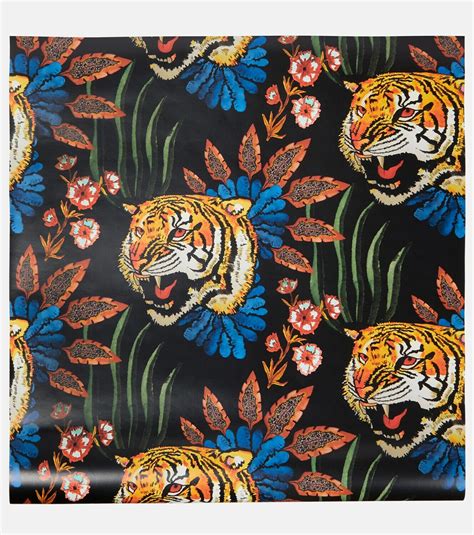 gucci tiger leaf print wallpaper|gucci wallpaper tiger for sale.